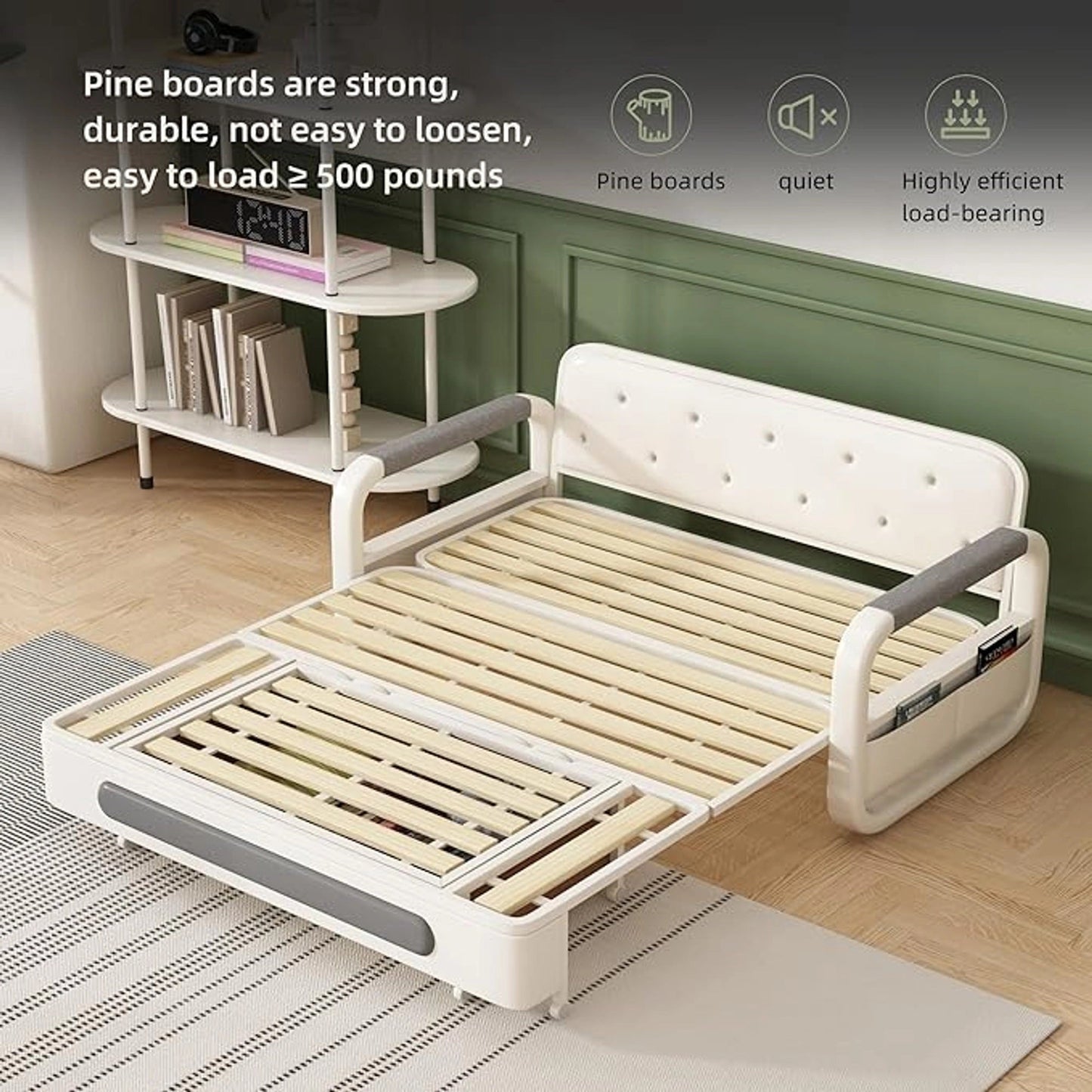 Multifunctional Foldable Sofa Cum Bed - salesmania