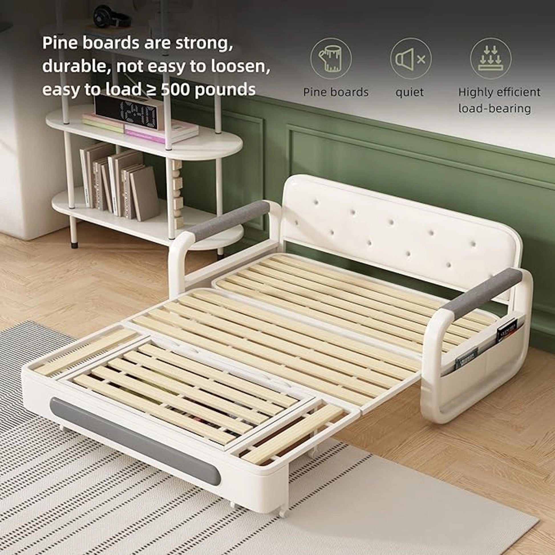 Multifunctional Foldable Sofa Cum Bed - salesmania
